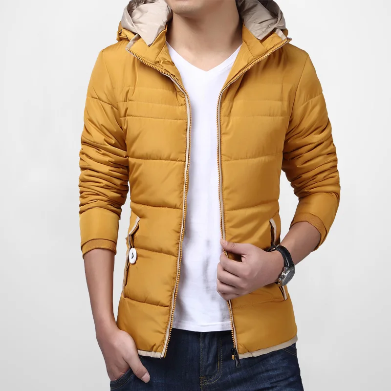 Teaegg Для мужчин S Пальто для будущих мам и Куртки зима manteau Hiver Homme теплые Для мужчин куртка плюс Размеры 4xl капюшон Короткие хлопковые для мужчин S Мужские парки al456
