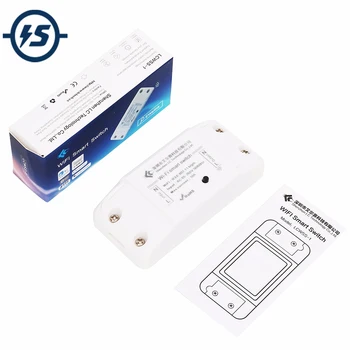 

AC 220V Power Switch Wireless Remote Automation Controller WIFI Relay Module APP for DIY Smart Home