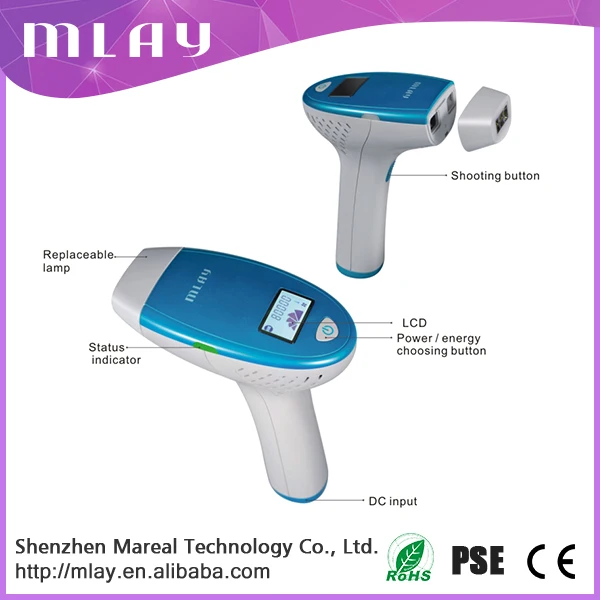 MLAY самое популярное устройство для удаления волос IPL с 300000 снимками (HR Head)|hair removal