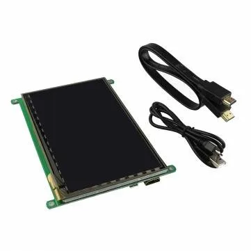 7 дюймов 800x480 TFT lcd HDMI емкостный сенсорный дисплей с акриловым кронштейном для Raspberry Pi 3B/2B/B Plus