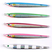 5pcs Micro Jigs Butterfly Knife Jigs Baits Lures Snapper Jiggings King Tuna Gradual Lures 7g-100g 6cm-14.5cm Saltwater Freshwater