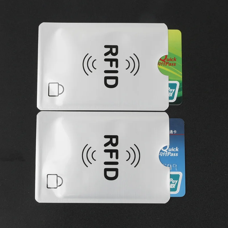 UMODIER анти кошелек Rfid Блокировка бизнес держатель для карт алюминиевый банковский