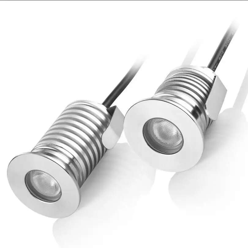 CREE светодиодные Напольные светильники DC12V 24V 1W 3W Led подземный свет IP67 похороненные