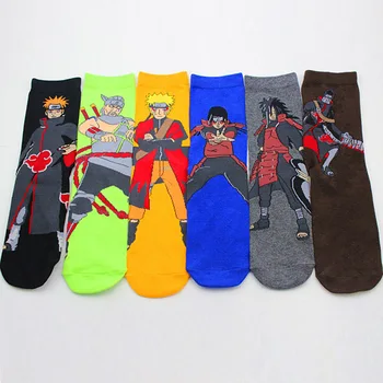 

Men's comics Ninja cotton cartoon socks personality tide socks anime socks