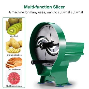 

Multifunction Fruit Vegetable Slicer Shredder Manual Potato Cucumber Lemon Peeler Chopper Cutter Kitchen Gadgets 0.8-8mm