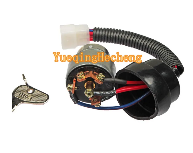 Переключатель зажигания TC02031820 замок для Kubota L2800F L4400F MX5000F TC020 31820 зажигания|Детали