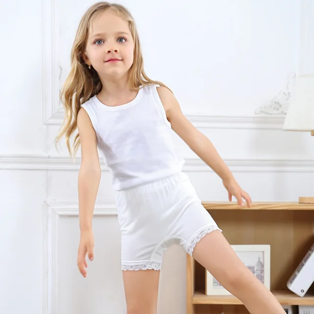 Girls Safety Short Cotton Teenageres Shortss For Girls Lace Girl