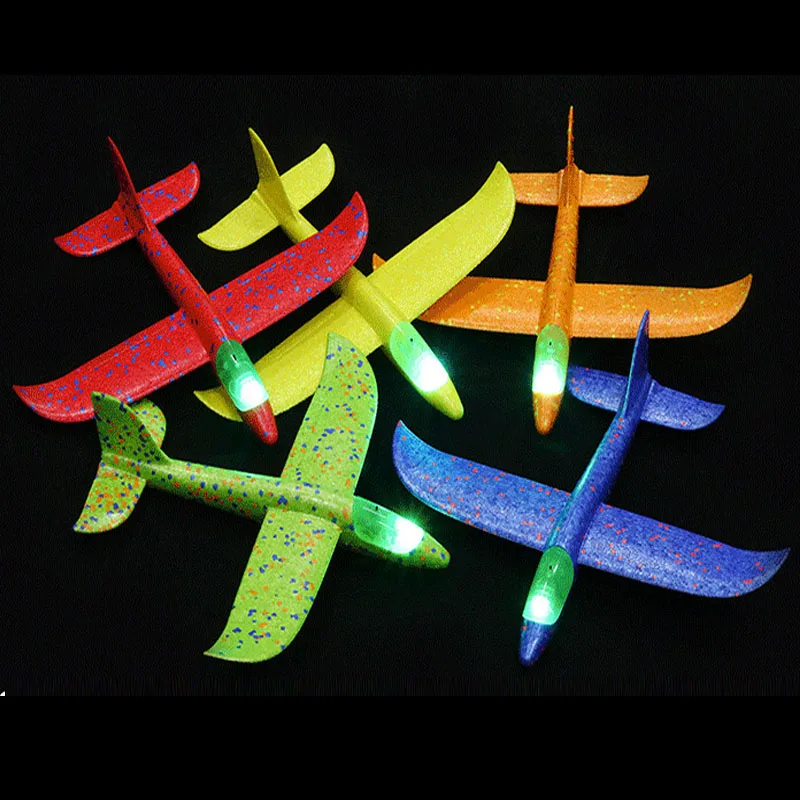 Детские игрушки «сделай сам» ручной бросок Летающий планер самолеты пена модель аэроплана вечерние сумки наполнители Летающий планер самолет игрушки для детской игры