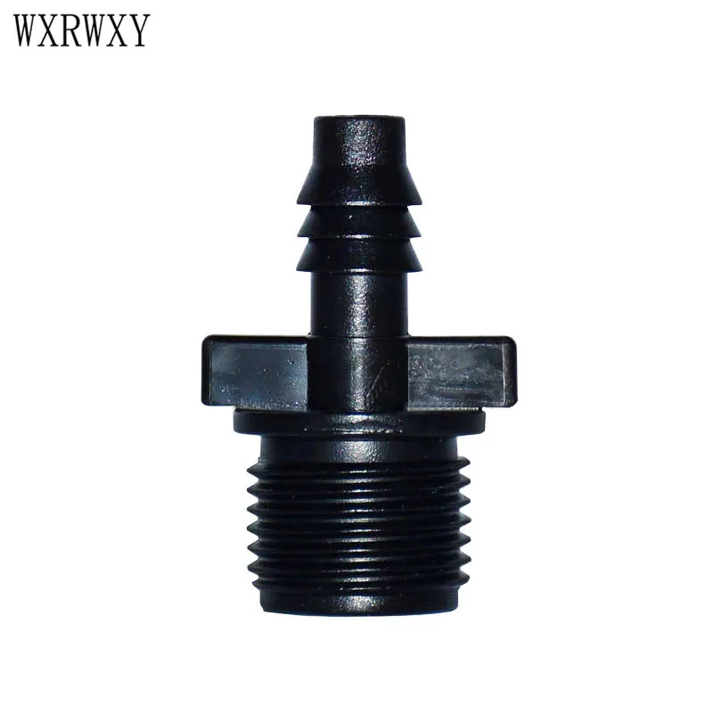 

wxrwxy Threaded connector 1/2 hose connector 3/8 irrigation barbed 8/11 Hose Adapter garden hose fittings 8 pcs