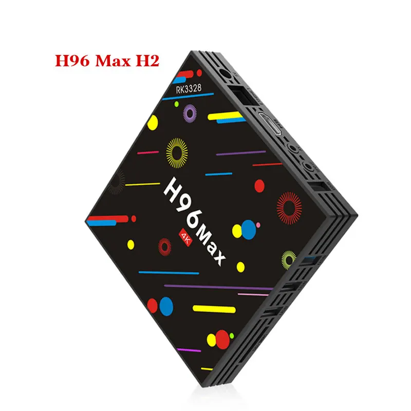 Original H96 Max Smart TV Box Media Player Android TV Box 7.1 Rockchip RK3328 CPU 4G/32G 2.4/5 GHz WiFi HD 4 K Set top Box X96