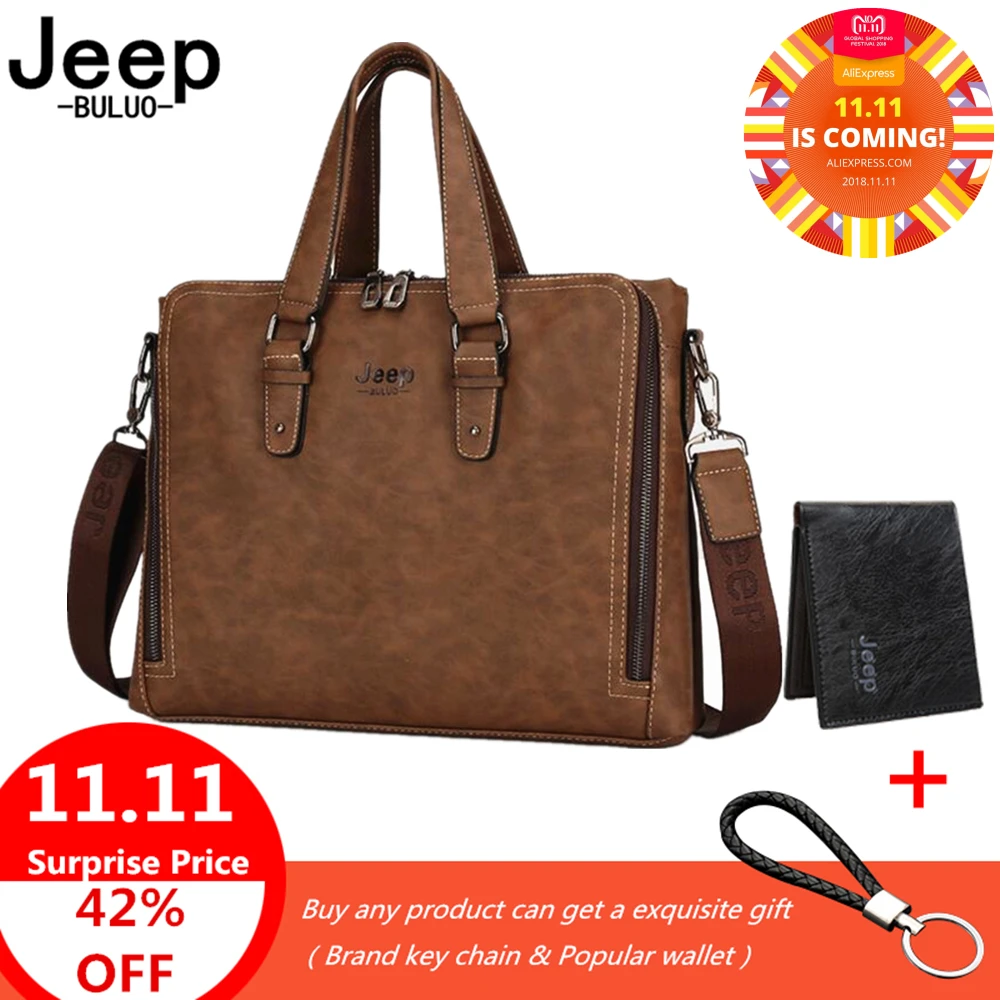 JEEP Brand Fashion Men Nubuck Leather Bag Laptop Briefcase Bag Causal Handbag Male Famous Brand Shoulder Messenger Bags JEEP Brand Fashion Men Nubuck Leather Bag Laptop Briefcase Bag Causal Handbag Male Famous Brand Shoulder Messenger Bags