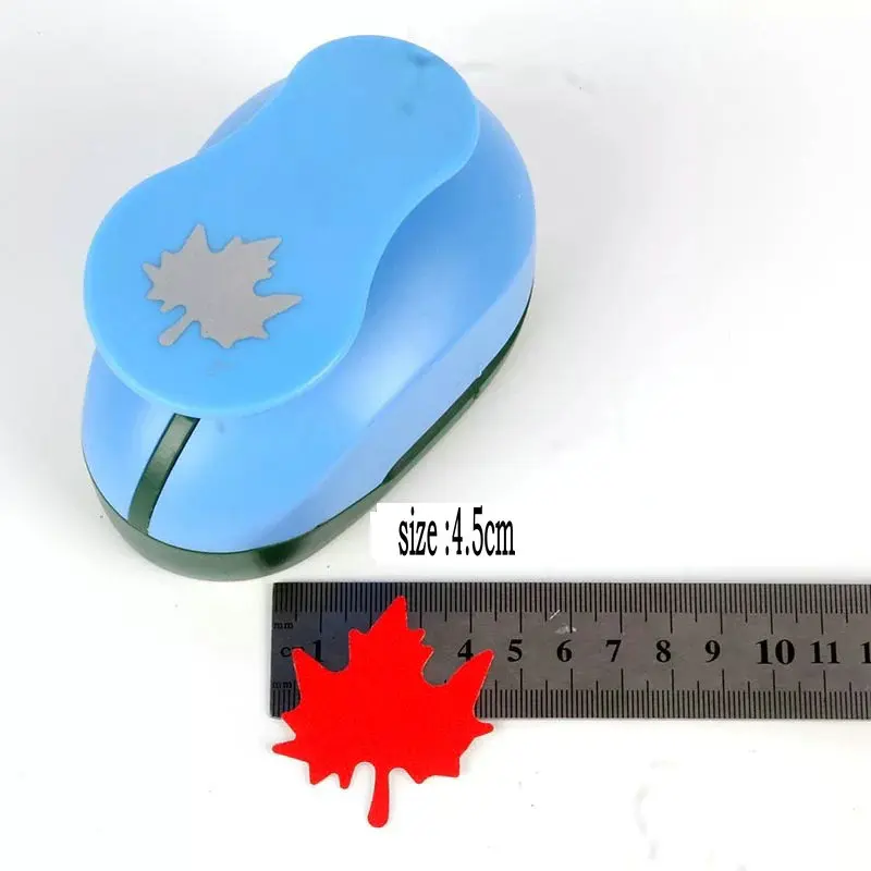 3/8" 3" Maple leaf DIY punch craft hole punch eva foam puncher Kids