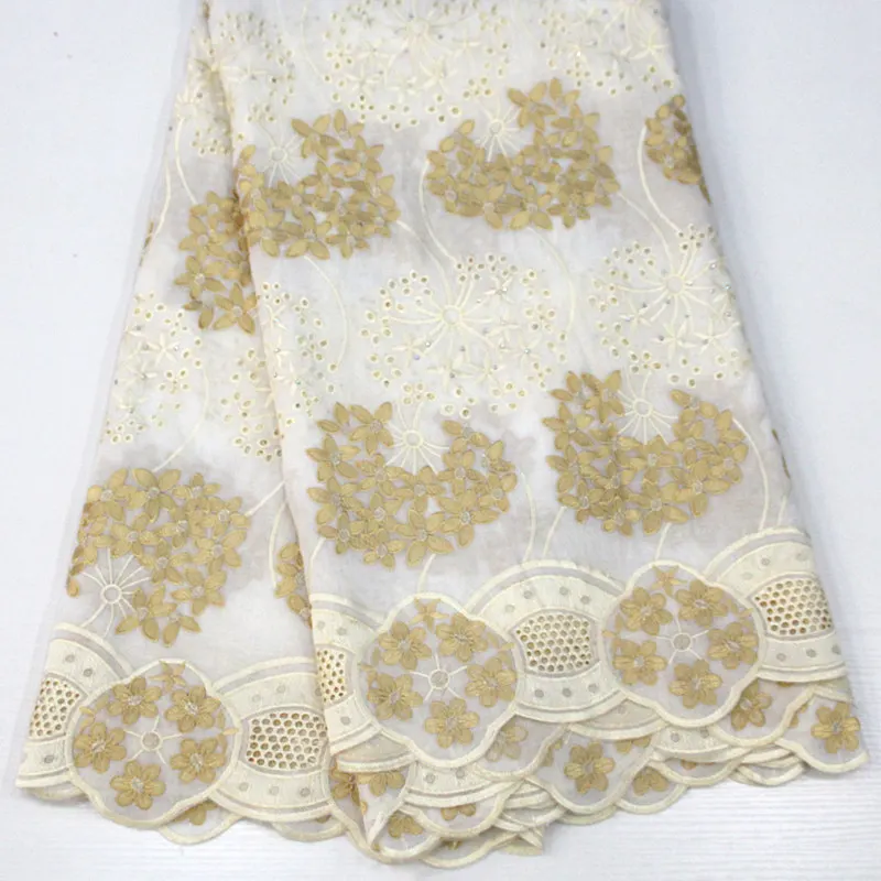 

Dubai Swiss Voile Cotton Lace Fabric 2019 Hot sale African Swiss voile lace in switzerland High Quality Swiss Dry Laces RG137
