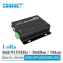 E90-DTU-900SL30 LoRa реле RS232 RS485 868 МГц 915 МГц 1 Вт радиус действия Modbus приемопередатчик и приемник RSSI беспроводной Радиочастотный приемопередатчик