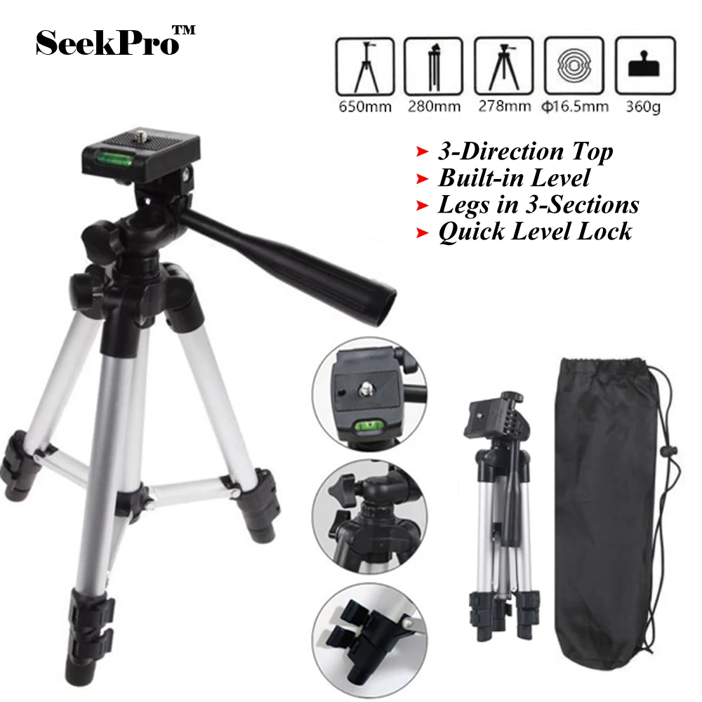 Гибкий штатив SeekPro для смартфона с цифровой камерой iPhone 8 7 6 6s 5 plus 5s 4 4s Samsung S7 S6 S5 S4