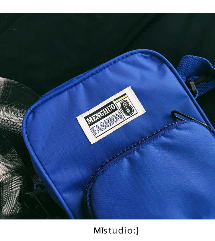 Menghuo Brand New Fashion Women Handbag Panelled Shoulder Bag Leisure Nylon Men Messenger Bag Female Crossbody Bags for Boys Bag00_30
