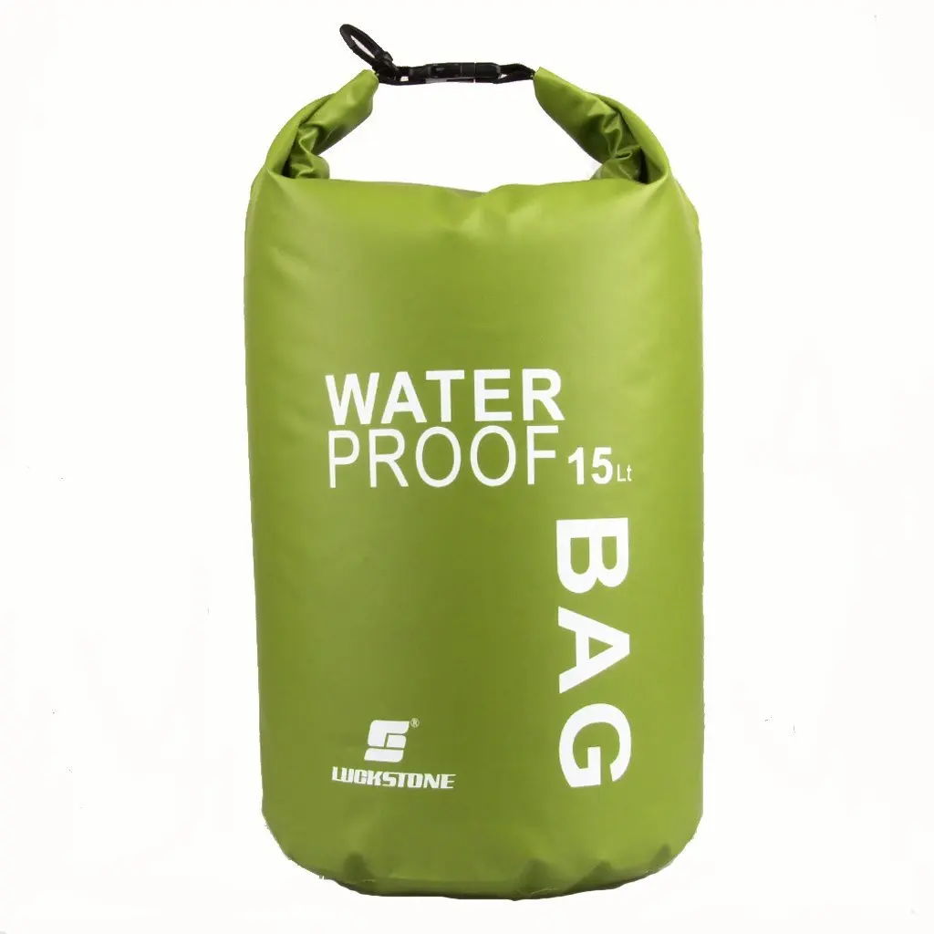 LUCKSTONE Waterproof Bag Pouch for Camping Kayak Fishing Rafting Canoe