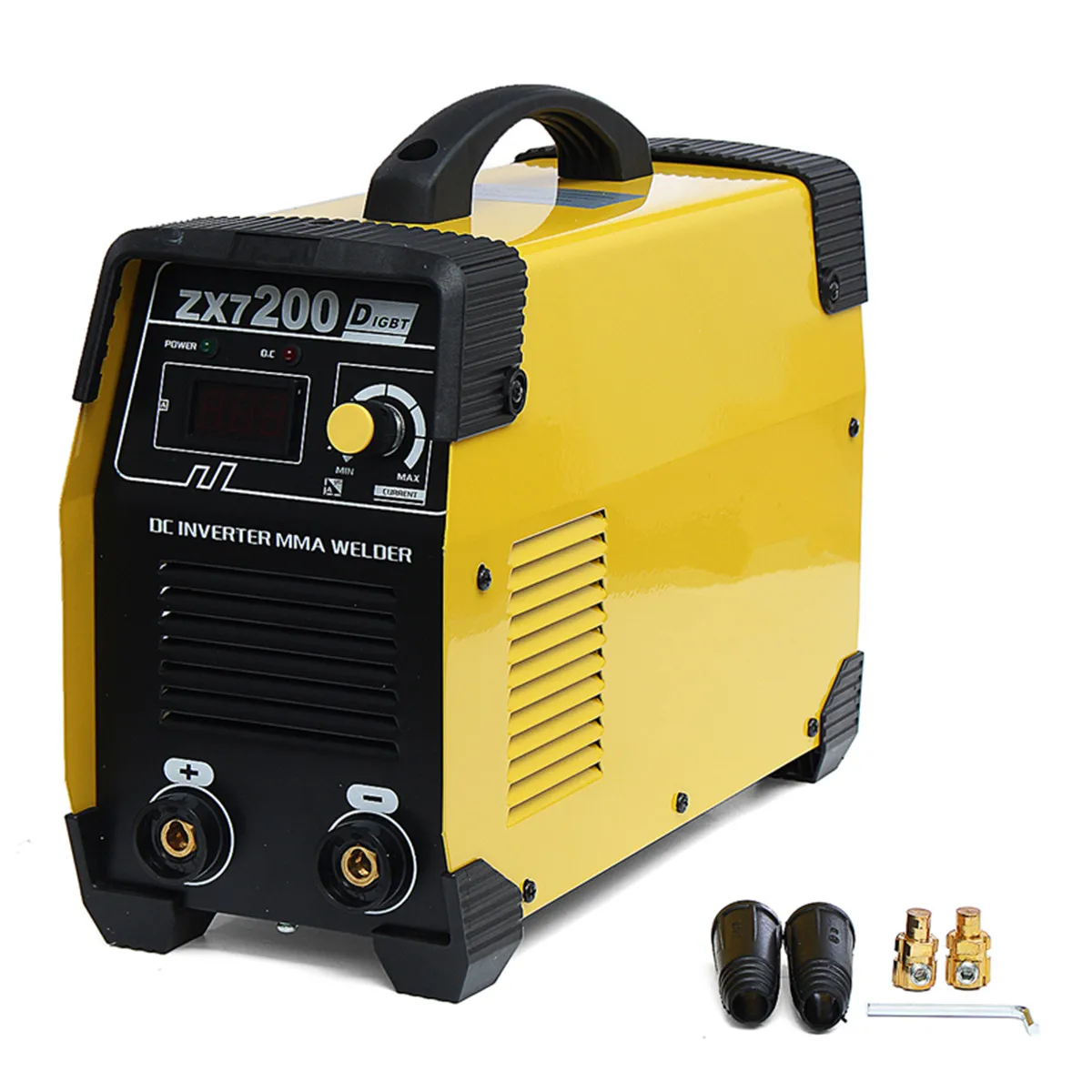 

ZX7-200 220V Portable MMA IGBT Welding Machine DC Inverter 20-200A Mini Digital Air Cooling Electric Soldering Welding Tool