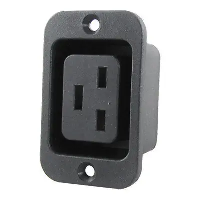 

AC 250V 16A 2 Terminals IEC320 C19 Female Power Plug Socket