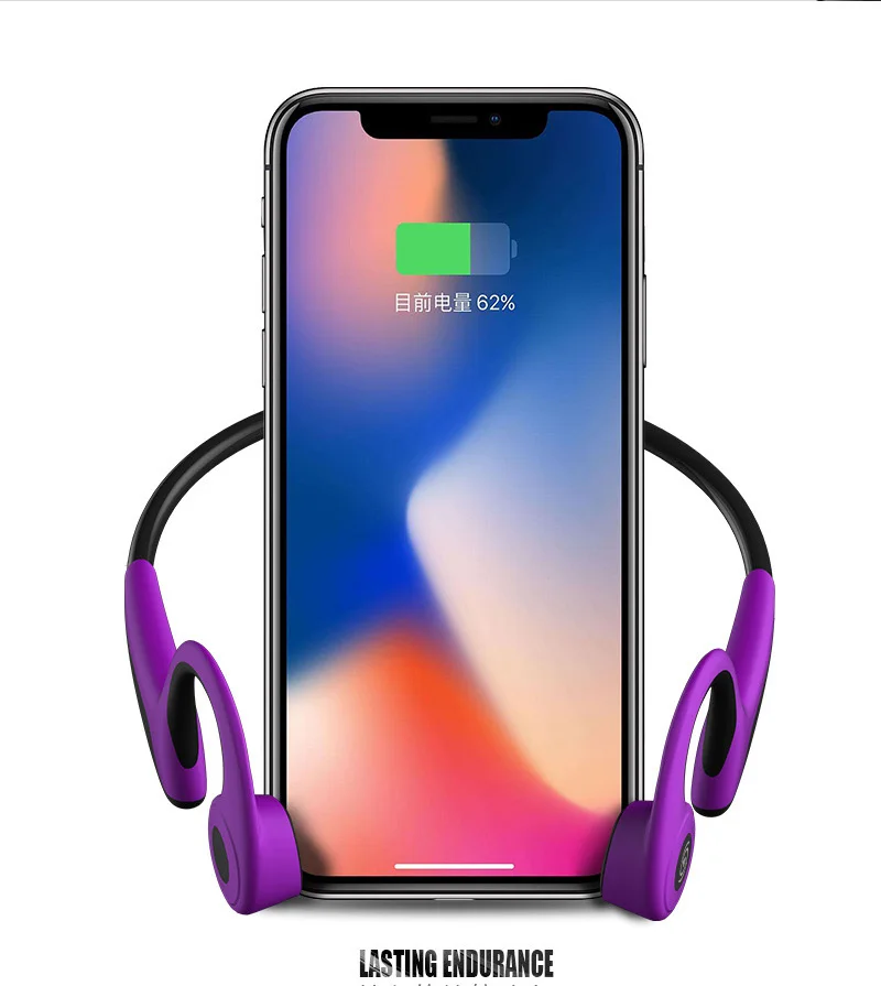 

Youngable wireless headphone Bluetooth 5.0 Bone Conduction Headset for xiaomi red 5 note/iphone /huawei ideal for sports Outdoor