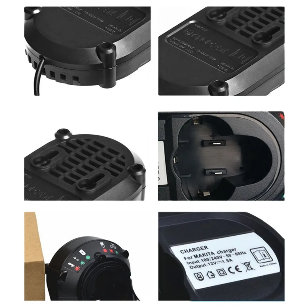 Зарядное устройство для MAKITA BL1013 BL1014 10 8 V литий ионная батарея DC10WA электрическая