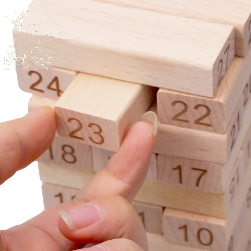 Learning Educational wood blocks Baby Wooden Tower Toys Large Size Building Blocks Gift For Kids baby-building-blocks : image Learning Educational wood blocks Baby Wooden Tower Toys Large Size Building Blocks Gift For Kids baby-building-blocks