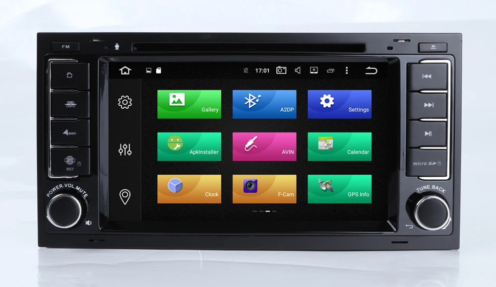 Best 7 IPS Android 8.0 Car DVD GPS Player Sat Navi For VW Volkswagen Touareg Transporter T5 Multivan Octa Core 4G+32G Wifi DAB+Map SD 1