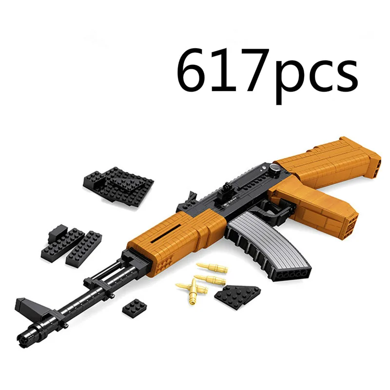 Пистолет 777A M1911 Desert Eagle Air мягкий Ak47 Sniper M4a1 детские игрушки 45 шт. строительный блок