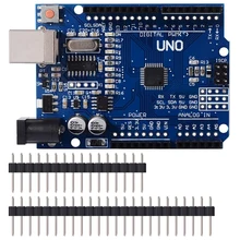 UNO R3 макетная плата ATmega328P CH340 CH340G для Arduino UNO R3 с прямым контактным разъемом