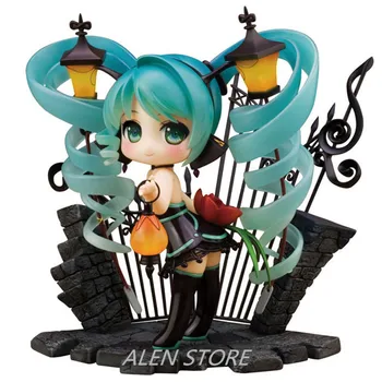 

15cm Japan VOCALOID Hatsune Miku Anime Action Figure Mini Lamp Feat Ver Model PVC Collection Creative Decoration Doll Brinquedos