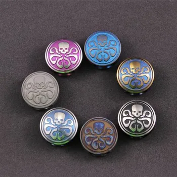 

S Models 2018 Titanium Knife Cutters Hydra Knife Beads Double Curved Pendants EDC Pendant Bracelet String Stroke Umbrella