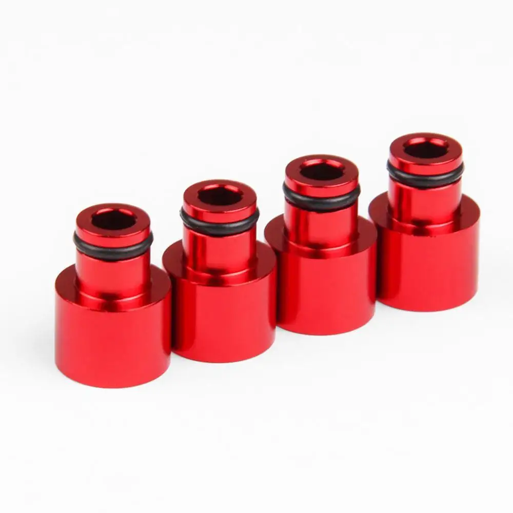 Vehemo 4pcs Fuel Nozzle Adapter Injector Adapter Fuel Injector Nozzle