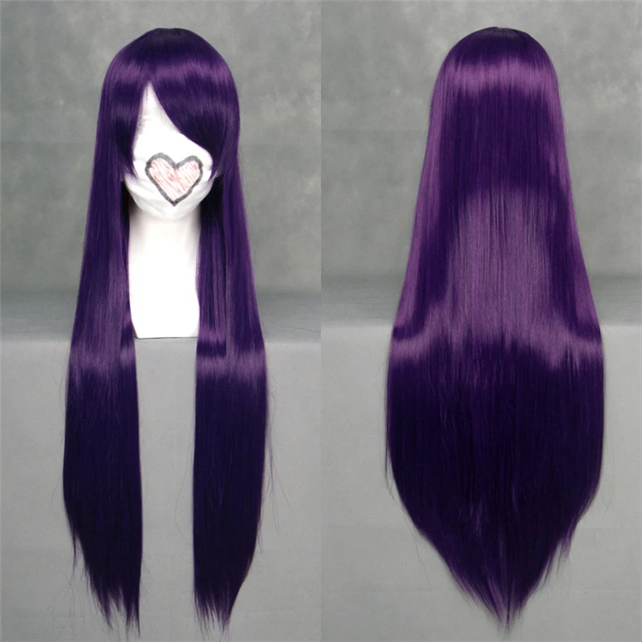 

Best Quality ! Fahion Styled Tales of Vesperia Yuri Lowell Long Purple Party Cosplay Wig Heat Resistance Cheap Hair Wigs