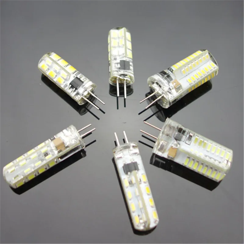 G4 светодиодный лампы AC/DC 12V 1 5 Вт 3 9 12 кукурузы светильник падение люстра 3014SMD