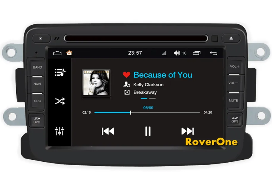 RoverOne Android 8,0 Автомобильный мультимедийный системы для Renault dacia Dokker тряпкой Logan Sandero Lodgy Радио Стерео DVD навигации