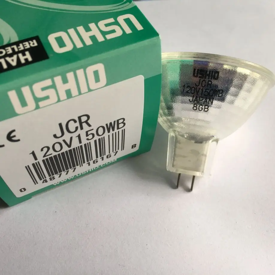 NEW USHIO HALOGEN LAMP ETC JCV120V-10WGB JCV 120V-150W  ETC 10W FREE SHIPPING!! 