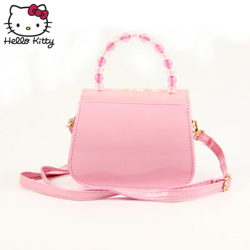 Hello kitty новая мультяшная сумочка модная жемчужная струнная Одиночная плюшевая сумка-кошелек Водонепроницаемая на заказ сумка-мессенджер Детский плюшевый подарок