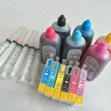 82N чернил комплект для Epson Стилусы tx700w tx710w tx720wd tx730wd tx800fw tx810fw tx820fwd artisan 635 artisan 837 принтер с ARC чип