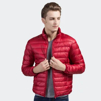 

2018 The Newblack cotton Jackets Men Autumn Winter Warm Coat Men's Ultralight Slim Coats Male