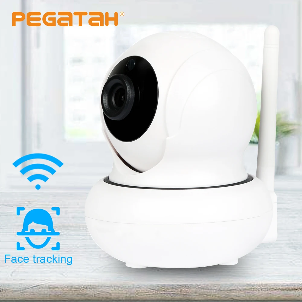1080P Wifi PTZ IP камера слежения за лицом P2P Беспроводная onvif Сетевая безопасность