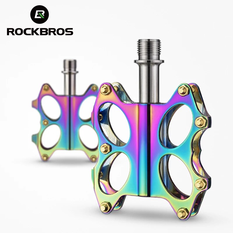 Buy ROCKBROS Bike BMX Pedals 4 Seald Cartridge Bearing