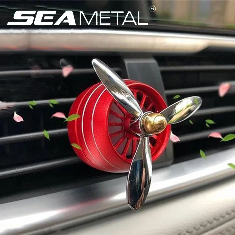 Car Diffuser Car Air Freshener Aromatherapy LED Lights Cars Air Vent