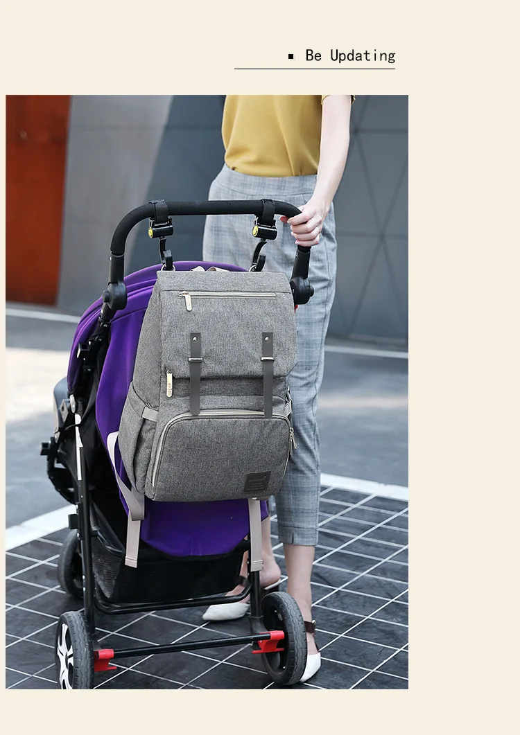 Сумка для пеленок USB интерфейс рюкзак большой емкости водостойкий детский подгузник сумка перезаряжаемая Материнство Мумия сумка для ухода за ребенком