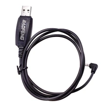 Original Baofeng 1 Pin USB Programming Cable For Baofeng BF-T8 BF-U9 UV-3R Mini Walkie Talkie Ham Two Way Radio