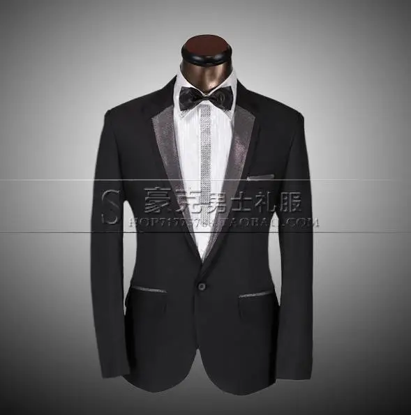 

Modern urban slim men suit set with pants mens suits wedding formal dress 2020 new arrival man classic suit + pant + tie S - 4XL