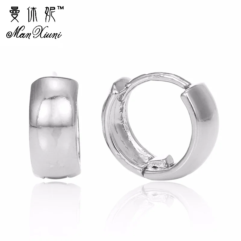 

Manxiuni Back To School Season Silver Plated Stud Earring Women Fashion Jewelry Accessory Earrings Wholesale