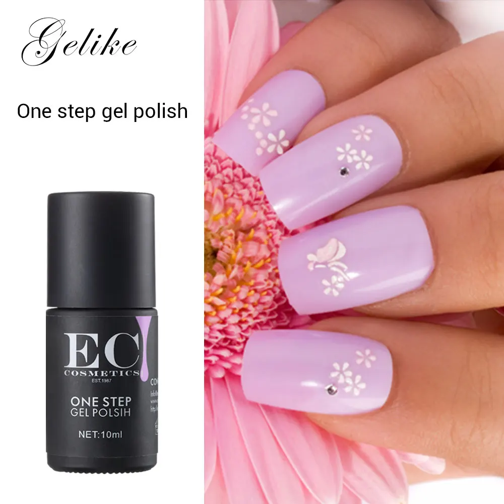 Gelike High Gloss Lasting And No Chipping For 3 Weeks One Step Gel Polish Nail Polish Lakas For
