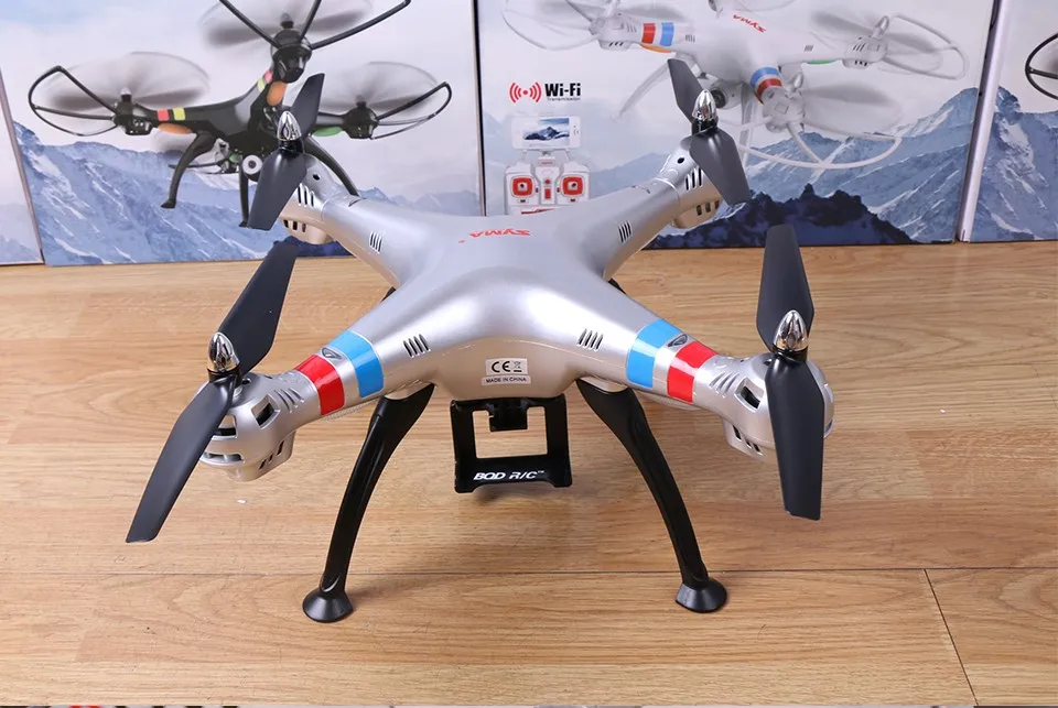 SYMA X8W X8HG X8HW Квадрокоптер с дистанционным управлением Drone без каких-либо Камера 2,4G 6-осевой Радиоуправляемый вертолет может поместиться Gopro/Xiaoyi/SJCAM VS MJX B3 B6