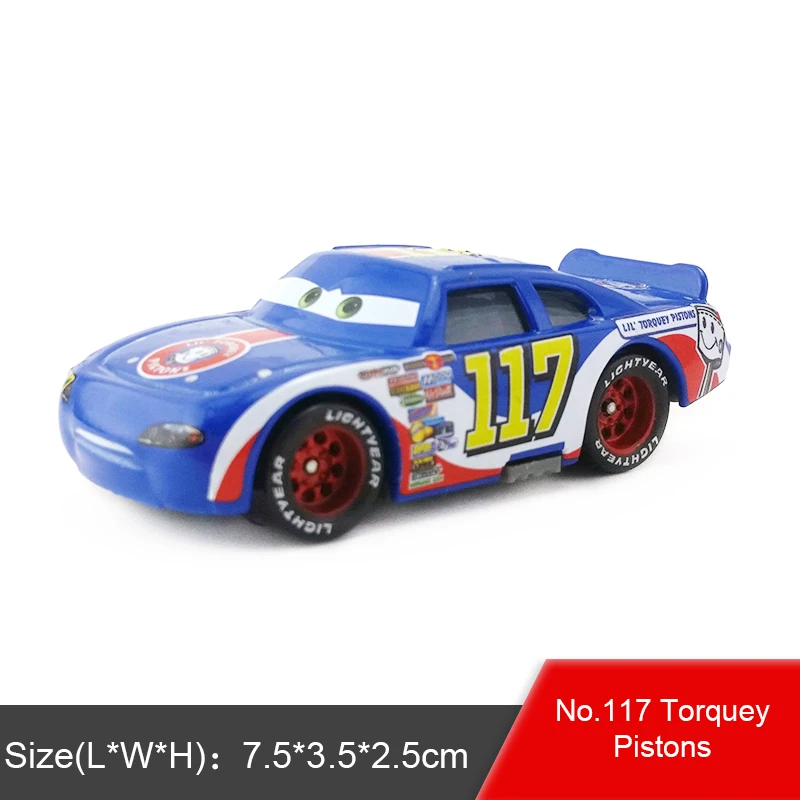 Disney Pixar Car 3 39 стилей Молния Маккуин матер Джексон шторм Круз 1:55 литье под