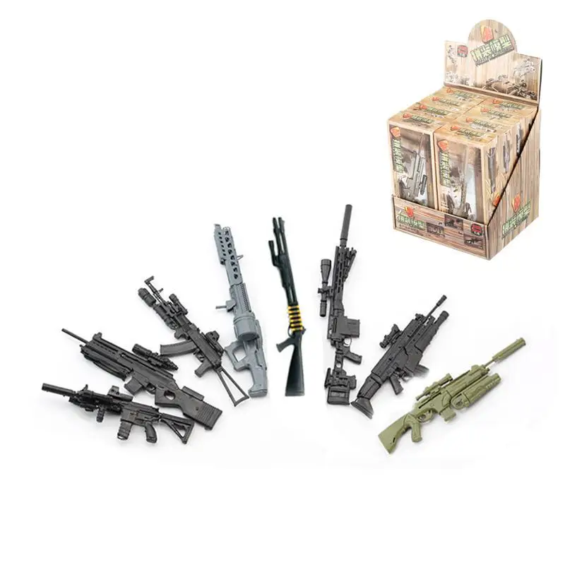 1:6 4D ружьё модель 2nd Generation собрать огнестрельного оружия MG62 пулемет AK74 винтовка